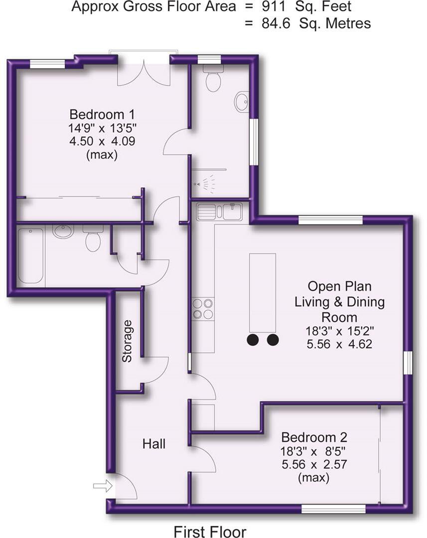 Wellfield Lane, Hale, Altrincham floorplan