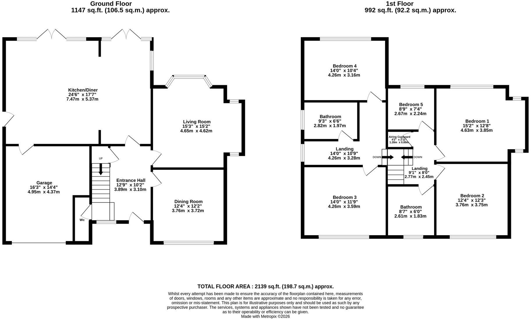 Bow Stones, Bridle Way, Woodford, SK7 floorplan