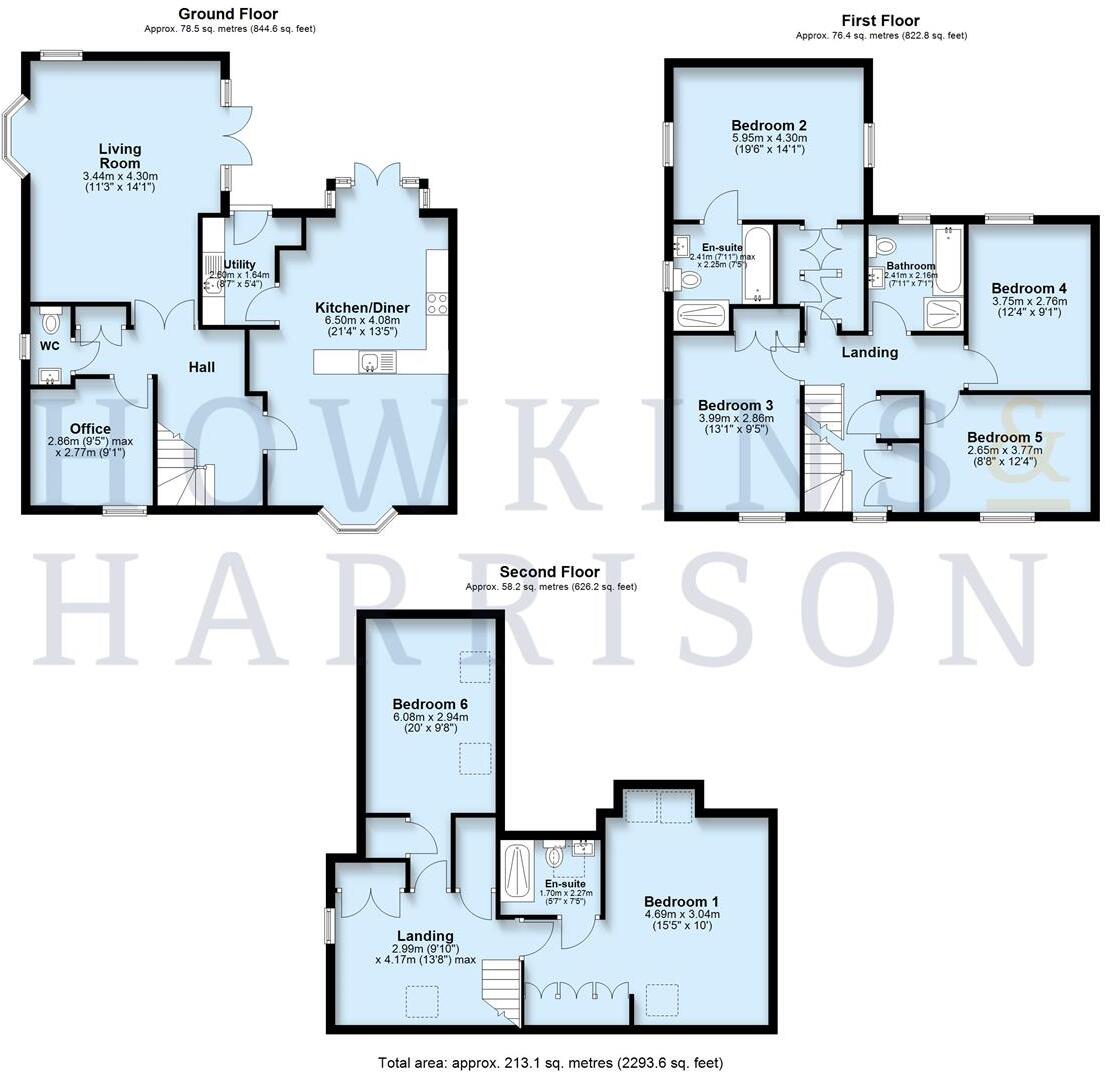 Clarence Place, Ashby-De-La-Zouch, LE65 floorplan