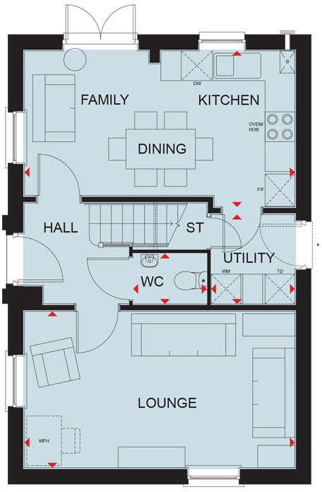 Baffin Way,
Brough,
East Riding of Yorkshire, HU15 1WP floorplan