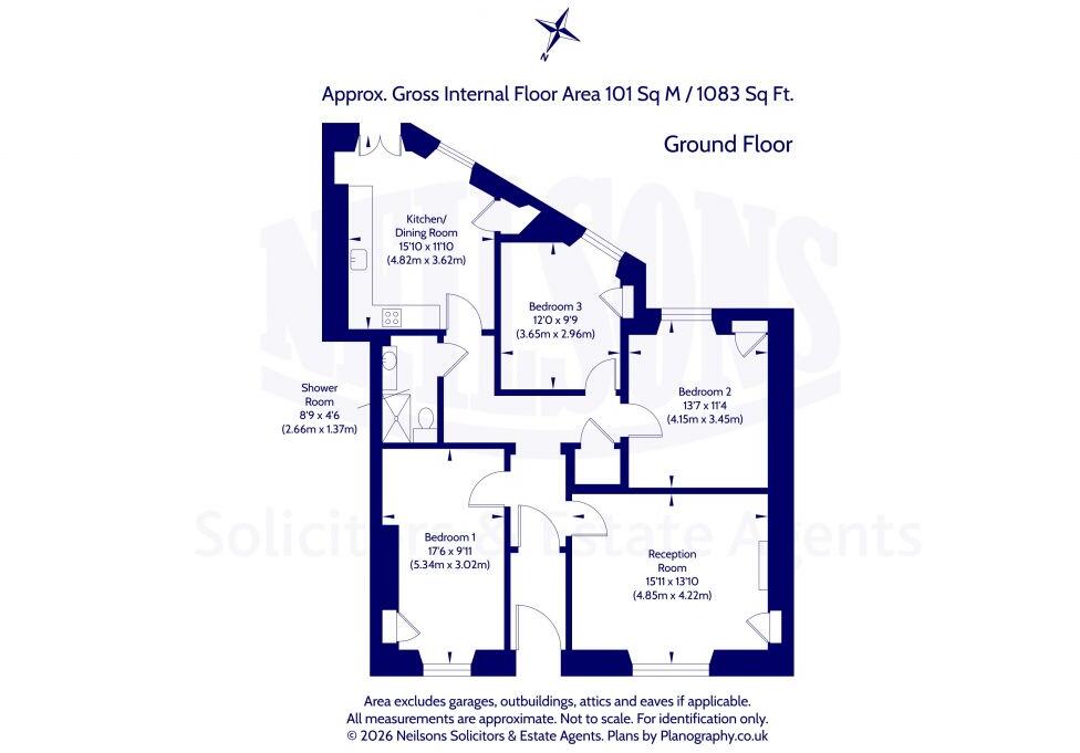 5 Panmure Place, Edinburgh, EH3 9HP floorplan