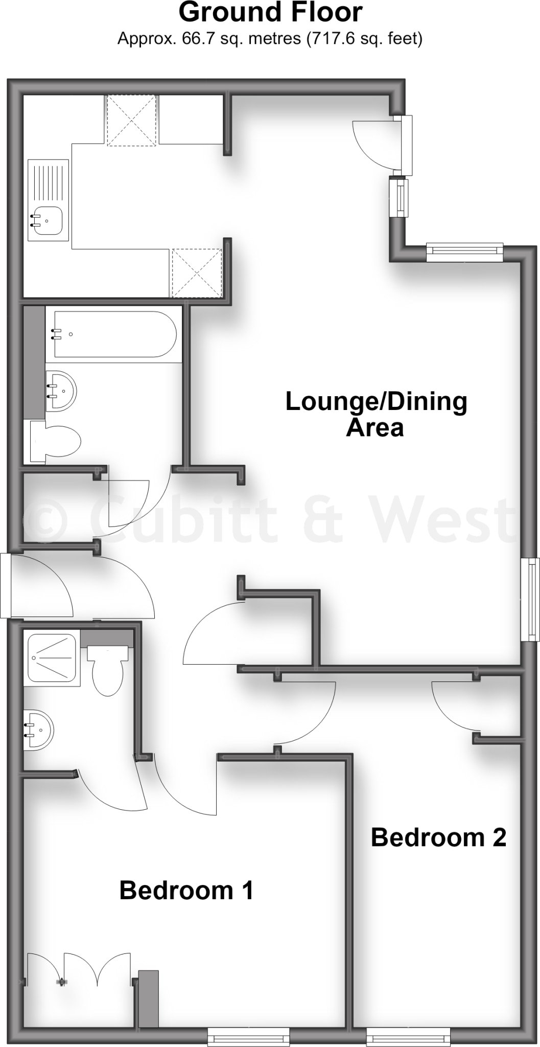 The Crescent, Belmont, Sutton, Surrey floorplan
