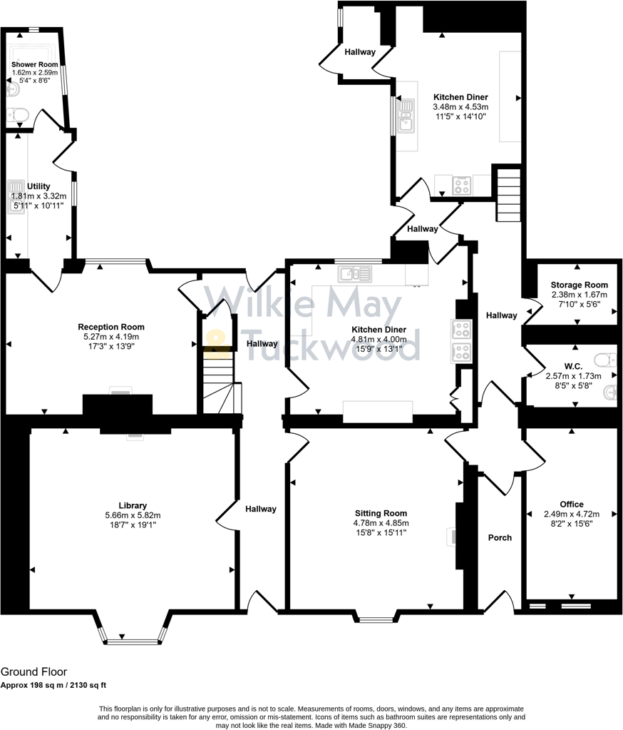 Dunster, Minehead floorplan