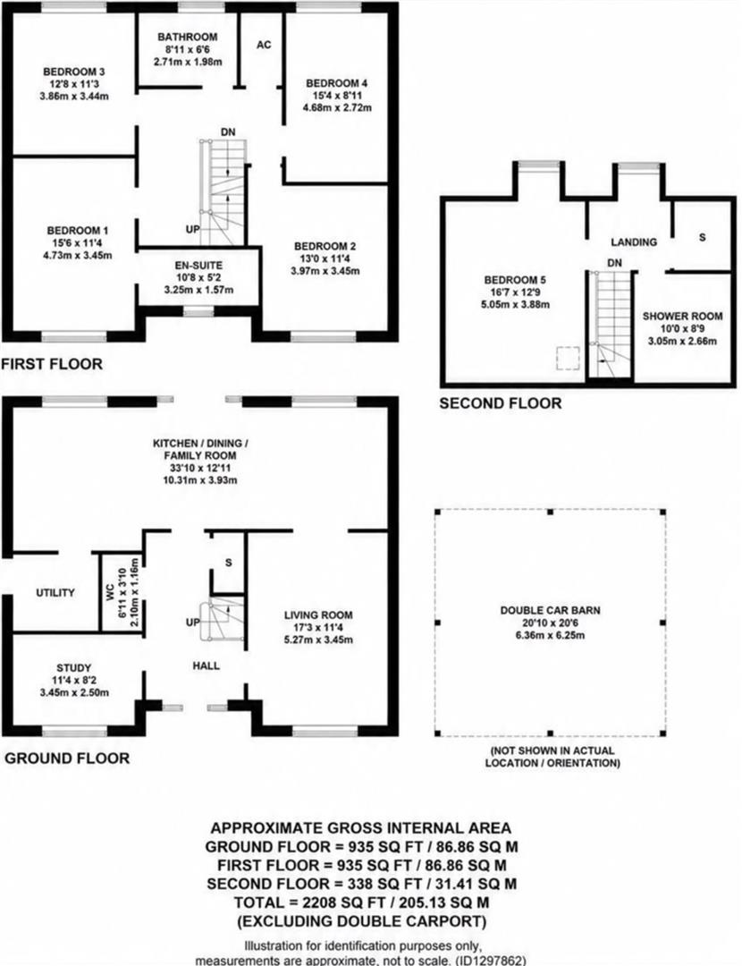 Oakwood Place, Hill Street, Calmore, floorplan