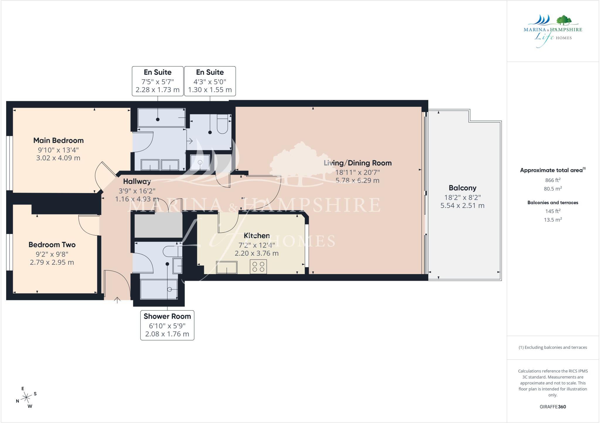 Oyster Quay, Port Solent floorplan