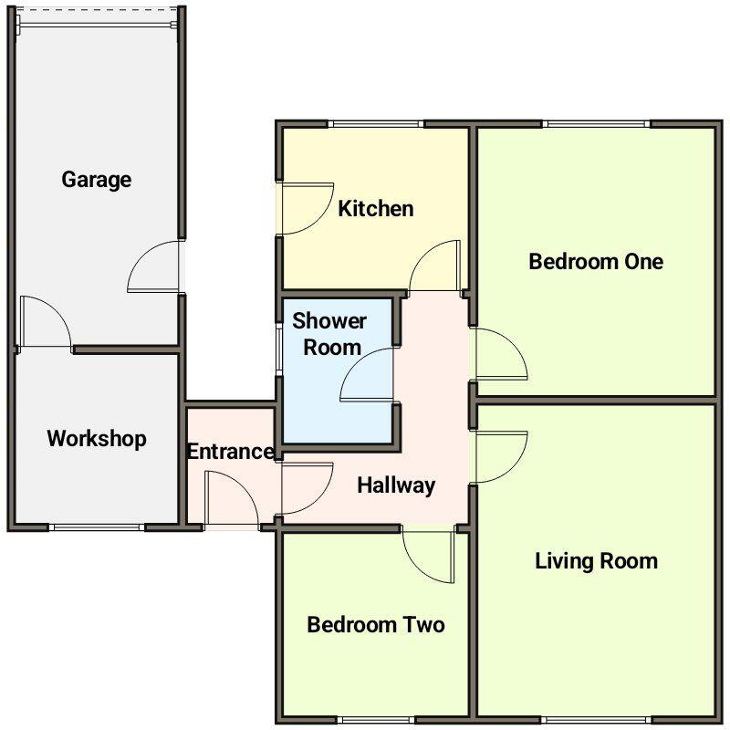 Calow Way, Whickham floorplan