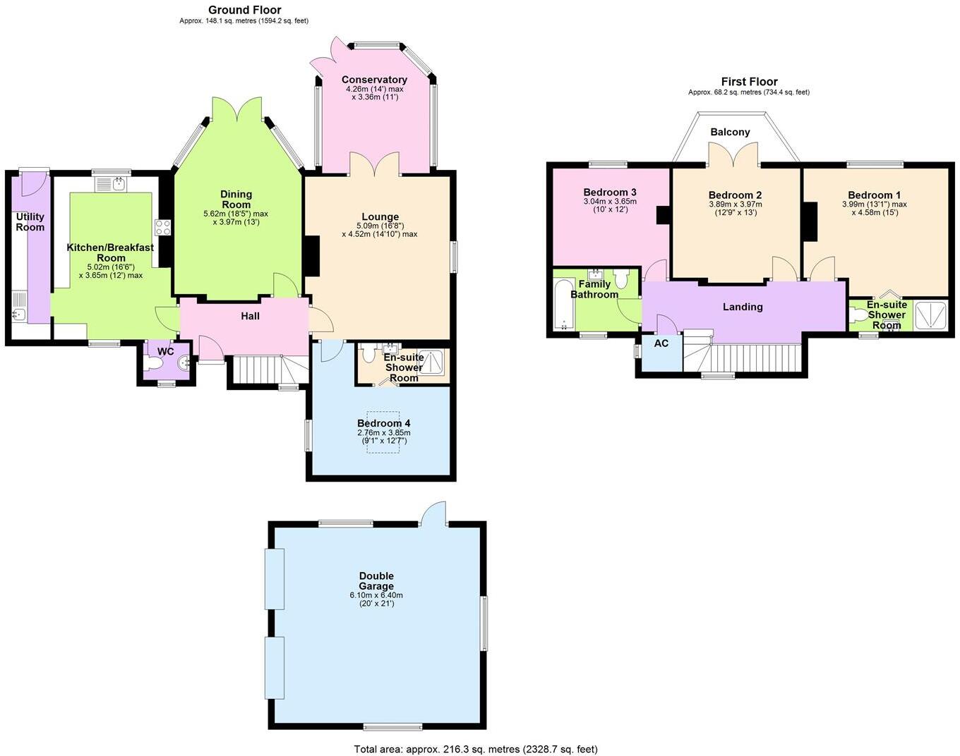 Cedar Lodge, Moor Road, Leyburn floorplan