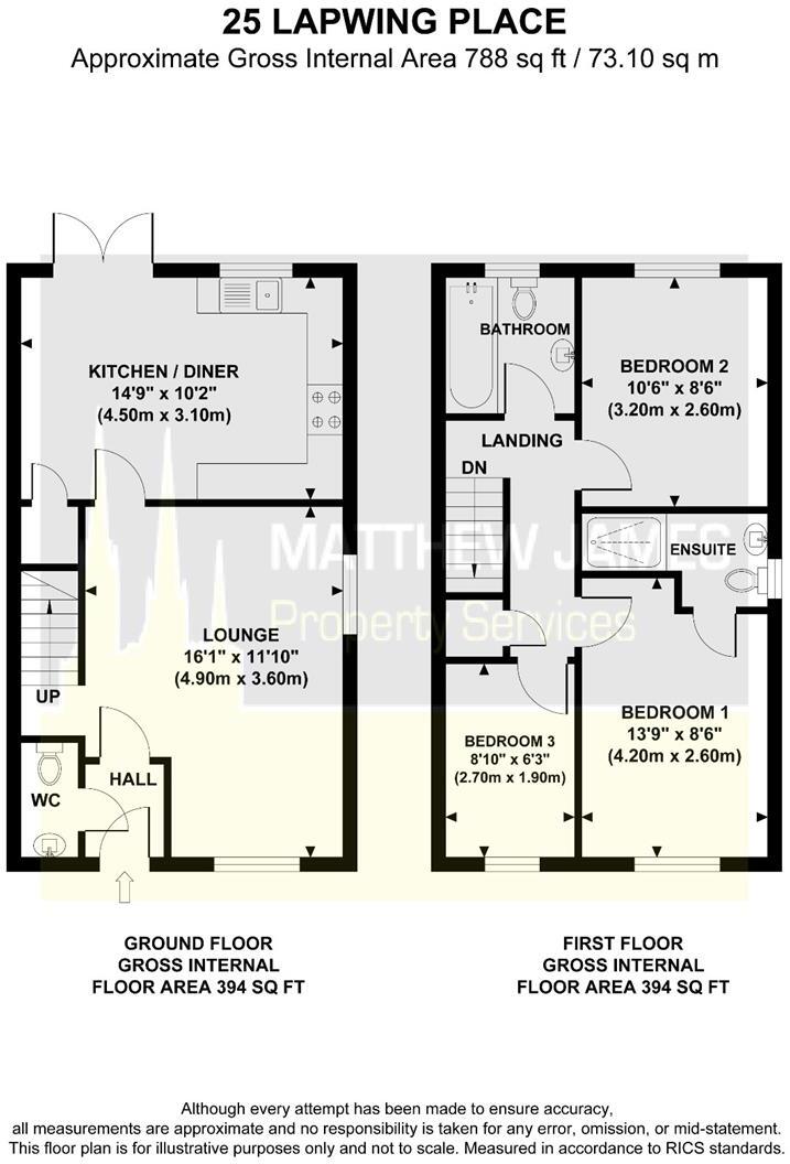 Lapwing Place, Coventry * VACANT & NO UPWARD CHAIN * floorplan