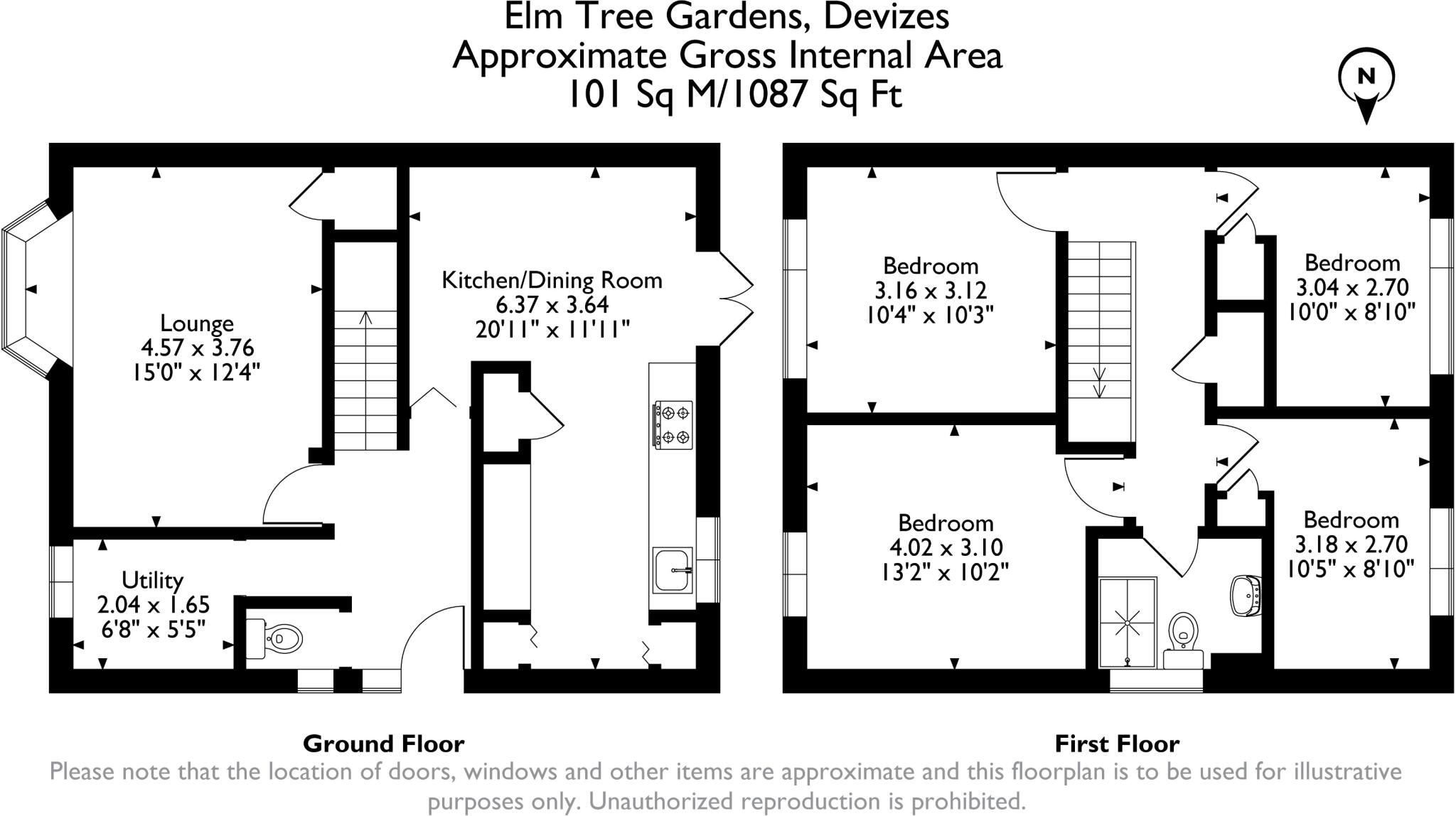 Elm Tree Gardens, Devizes, SN10 floorplan