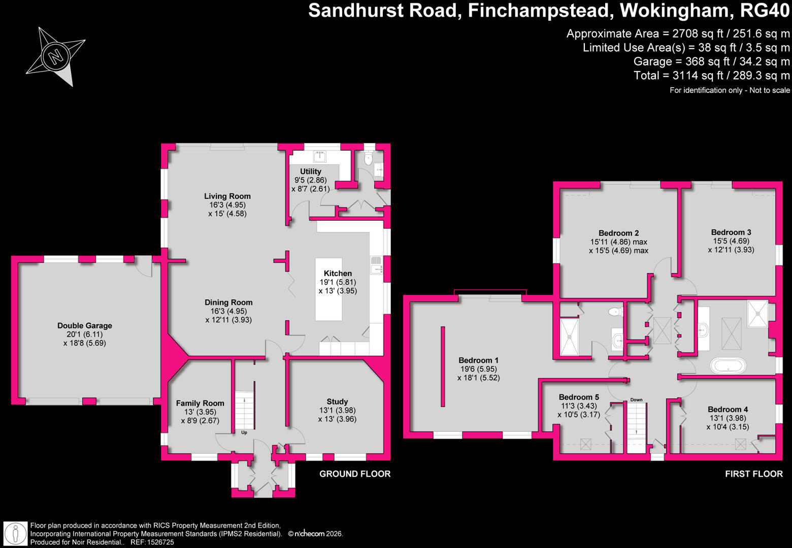 Sandhurst Road, Finchampstead, Wokingham, Berkshire, RG40 floorplan