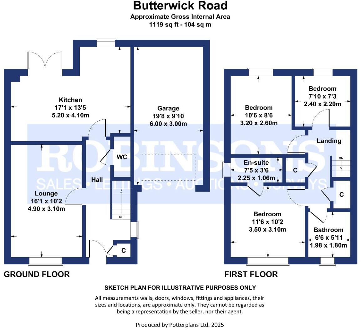 Butterwick Road, Houghton Le Spring floorplan
