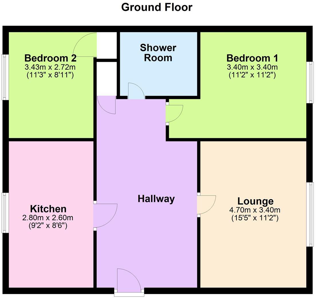 Coventry Road, South Yardley, Birmingham floorplan