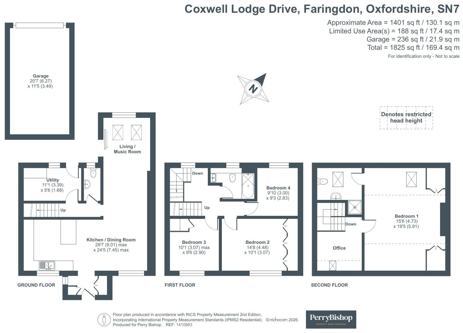 Coxwell Lodge Drive, Faringdon, Oxfordshire, SN7 floorplan