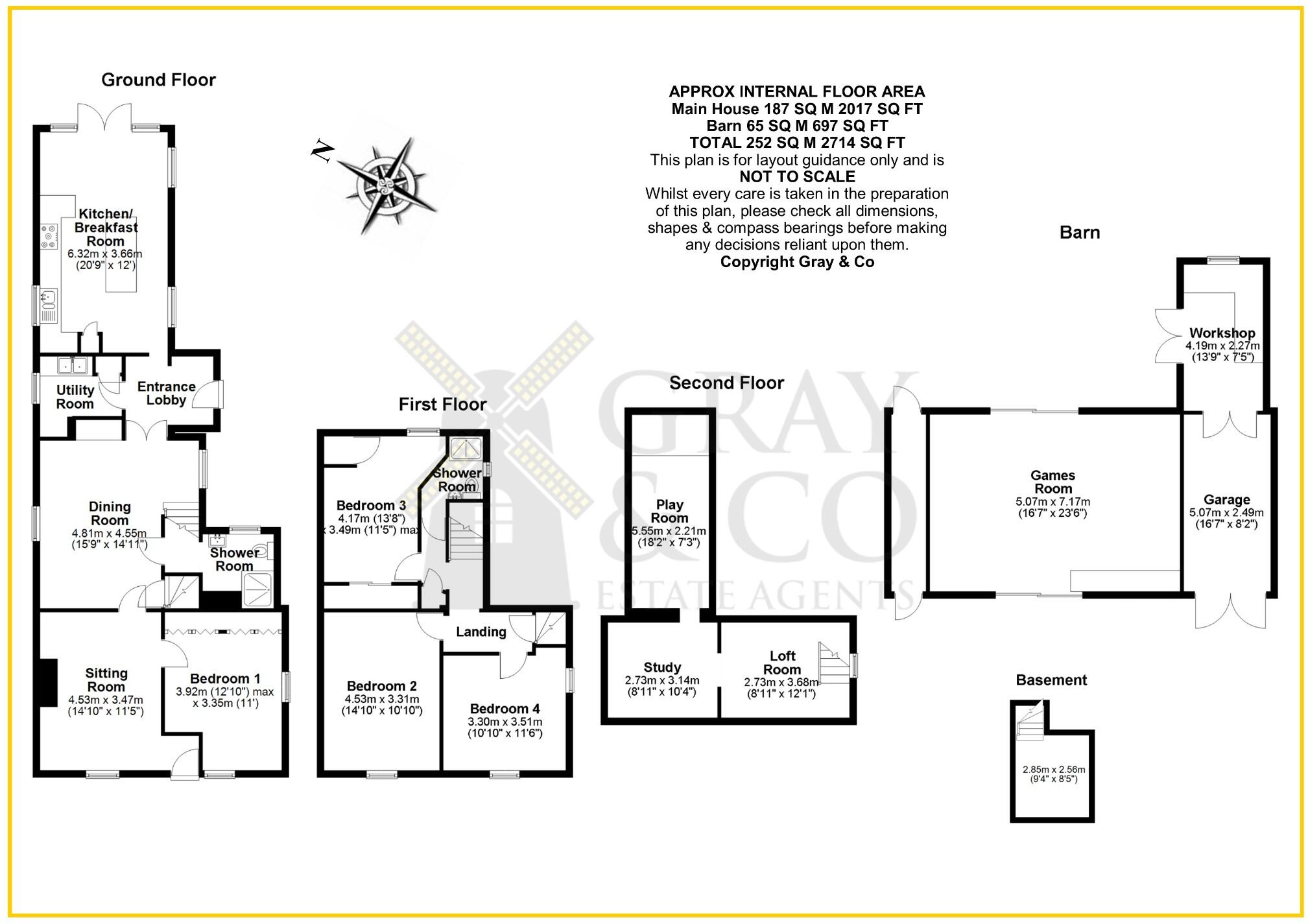 Great Saling, CM7 floorplan