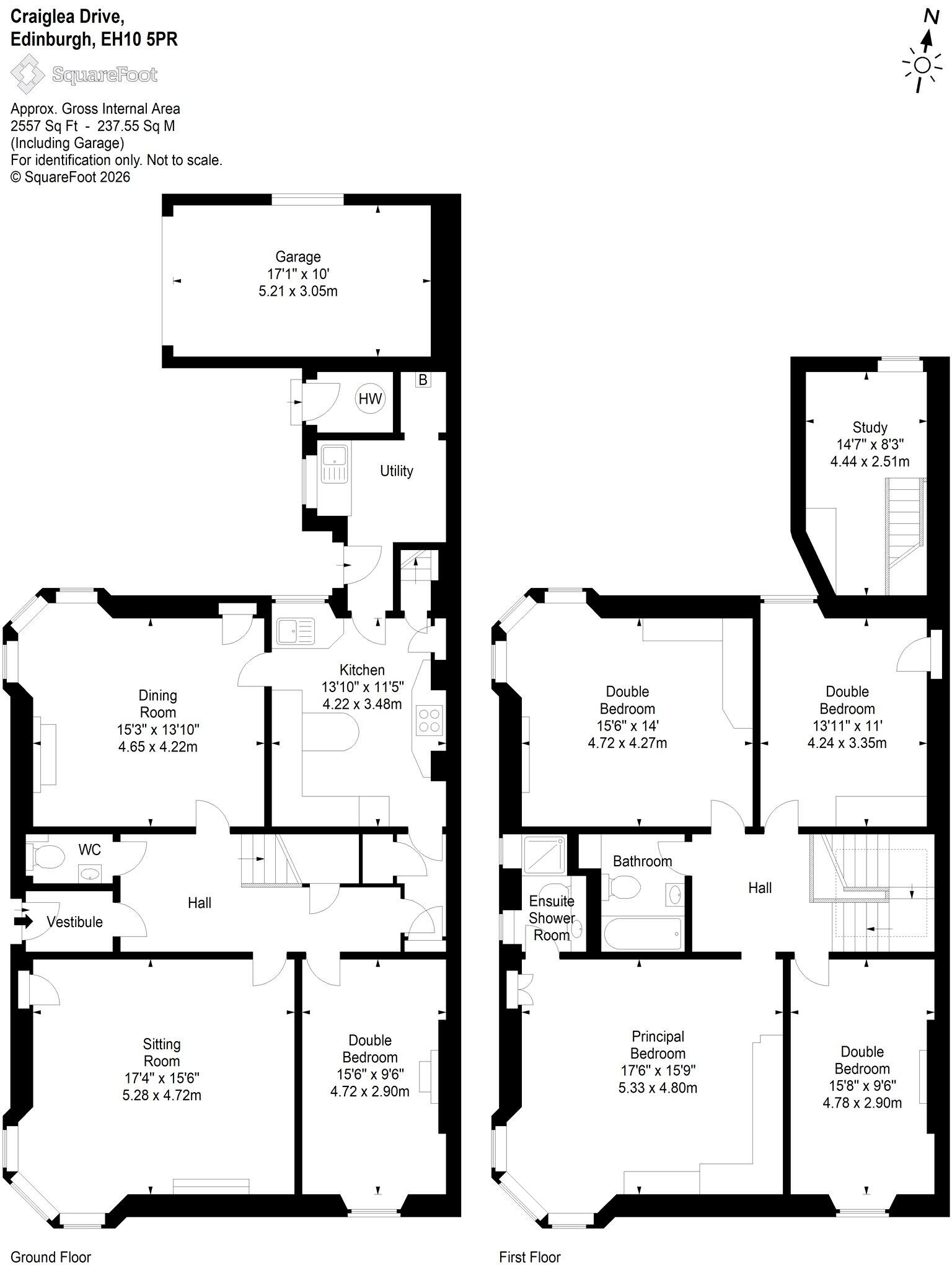 Craiglea Drive, Morningside, Edinburgh floorplan