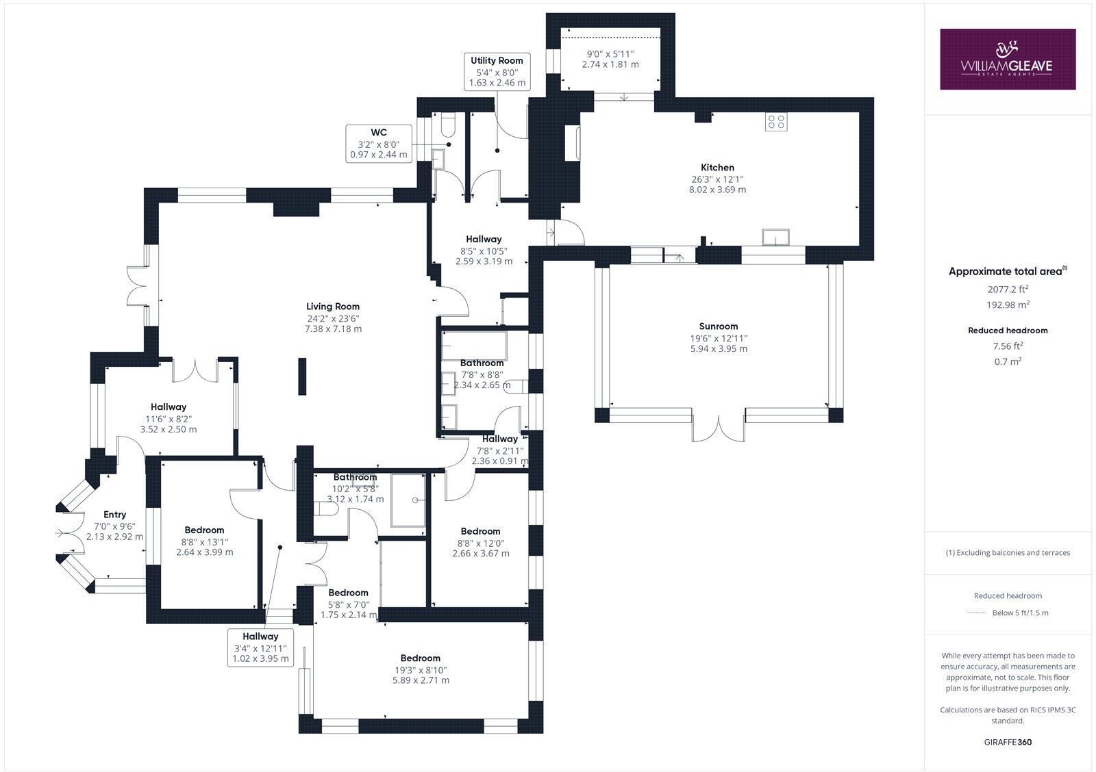 Lixwm, Holywell, Flintshire, CH8 floorplan