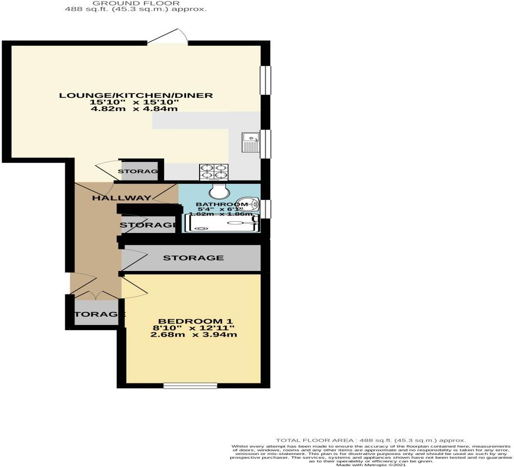 Regency Close, Wigmore, Gillingham floorplan