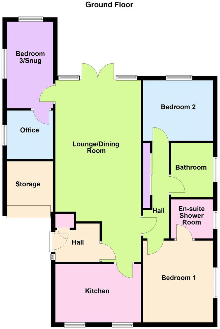 Wheatley Avenue, Corby, Northamptonshire, NN17 1TE floorplan