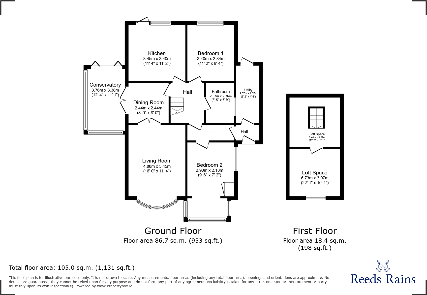 Towyn Way West, Towyn, Conwy, LL22 floorplan