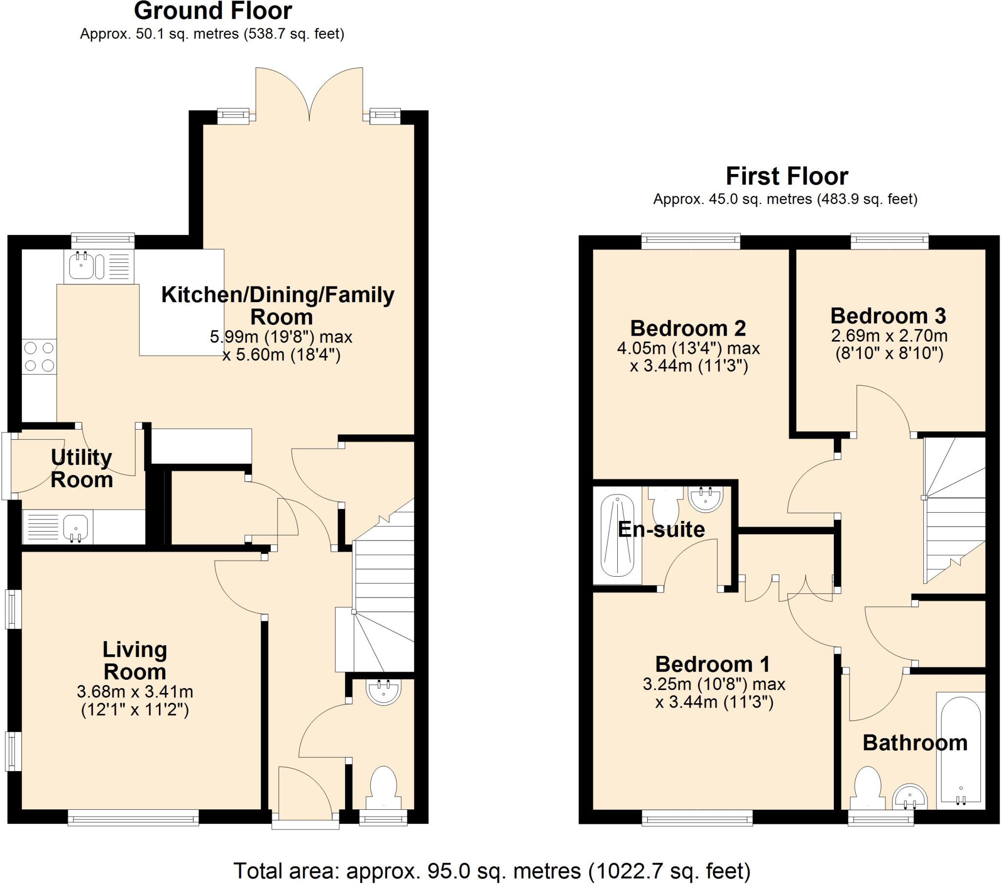 Plot 85, Weavers Meadow, Trowbridge floorplan