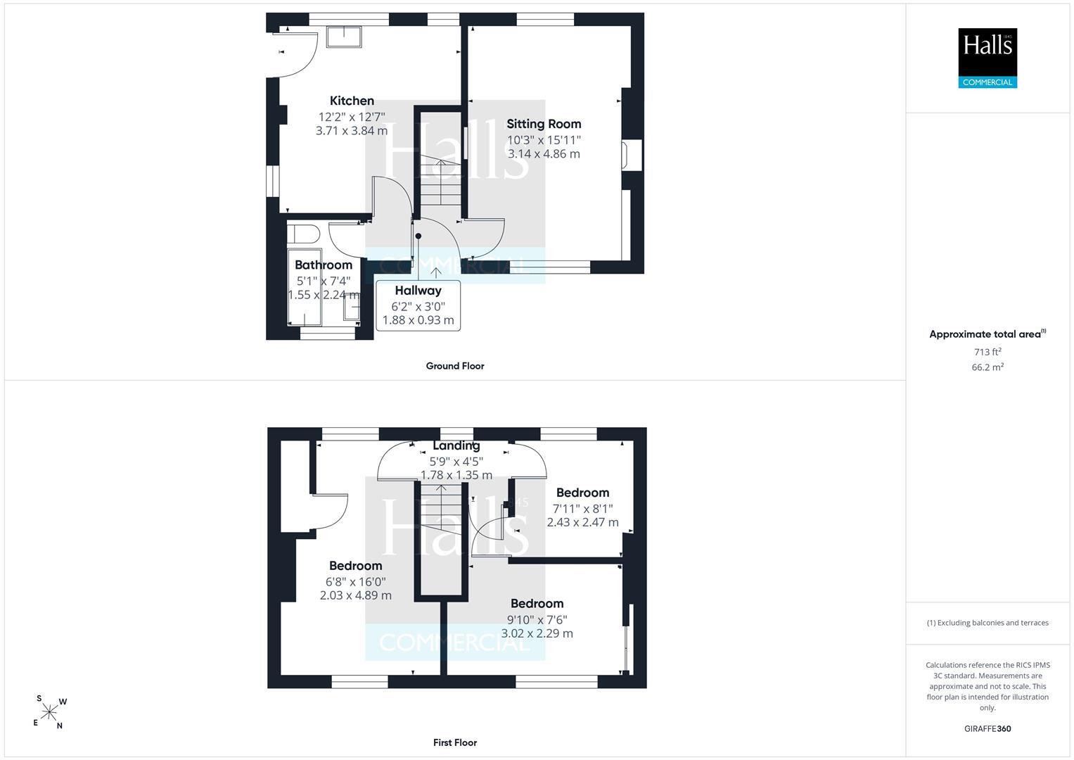 7 Kerry Green, Bishops Castle floorplan
