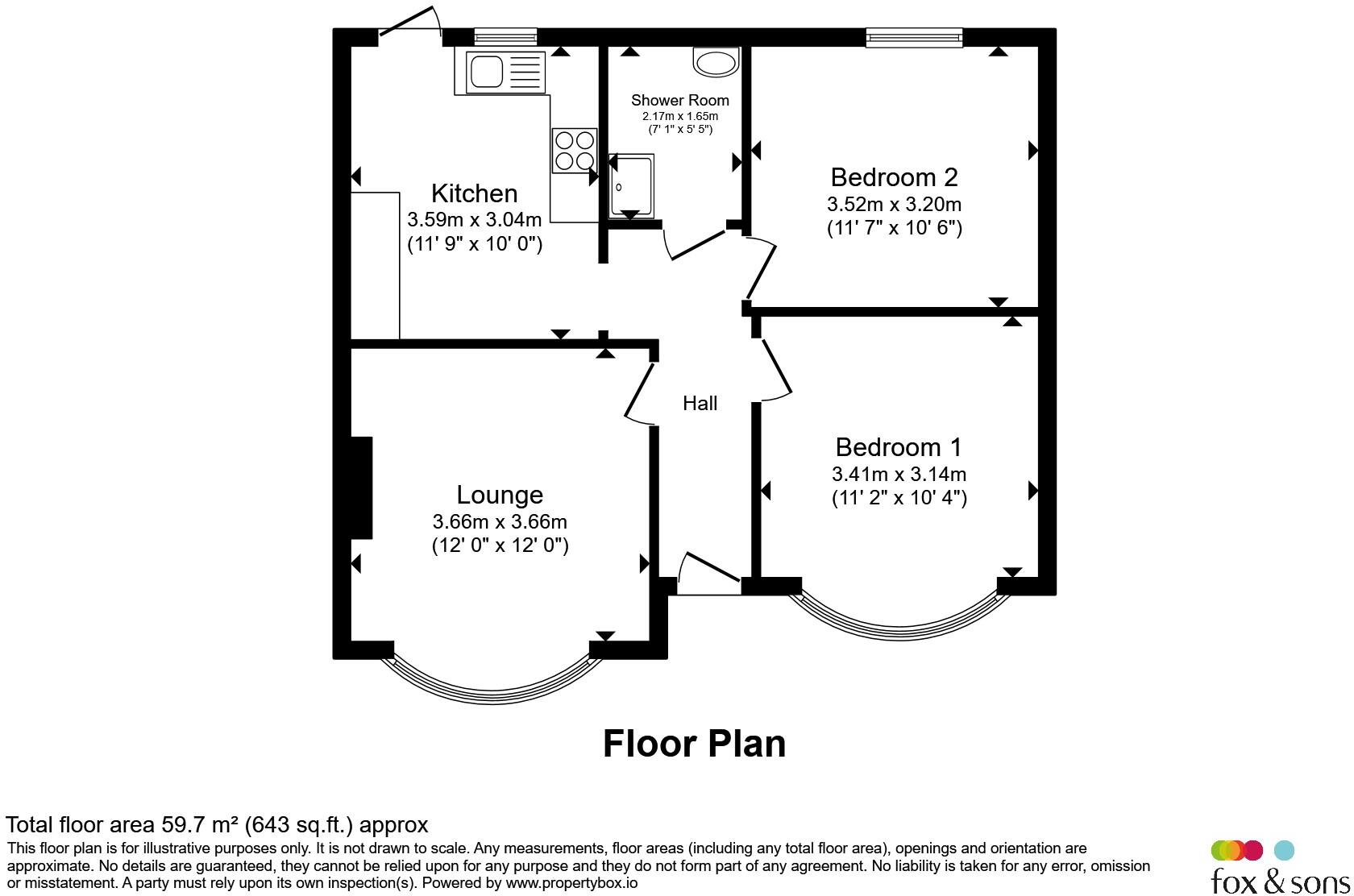 Bidwell Avenue, Bexhill-On-Sea floorplan