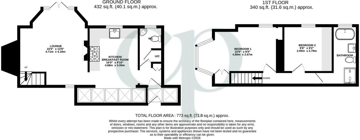 Dunstable Street, Ampthill, Bedfordshire, MK45 floorplan