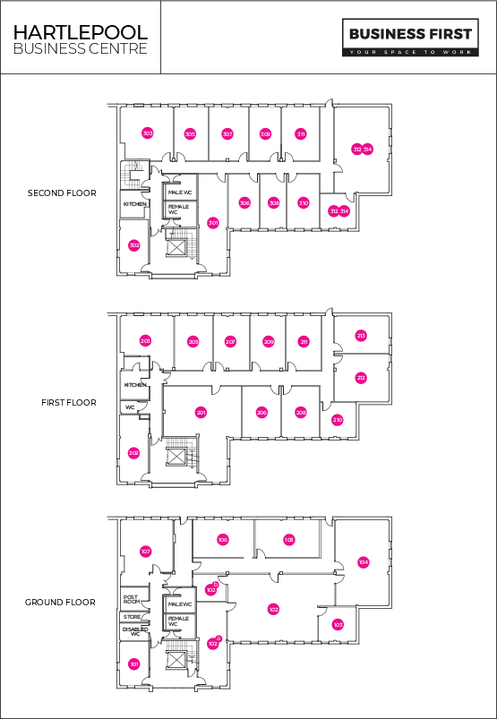 Business First Hartlepool Floor Plan