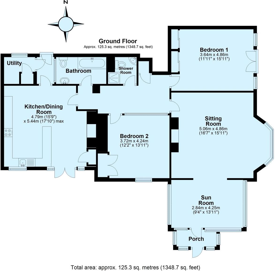 Ringrone, Sharpitor floorplan
