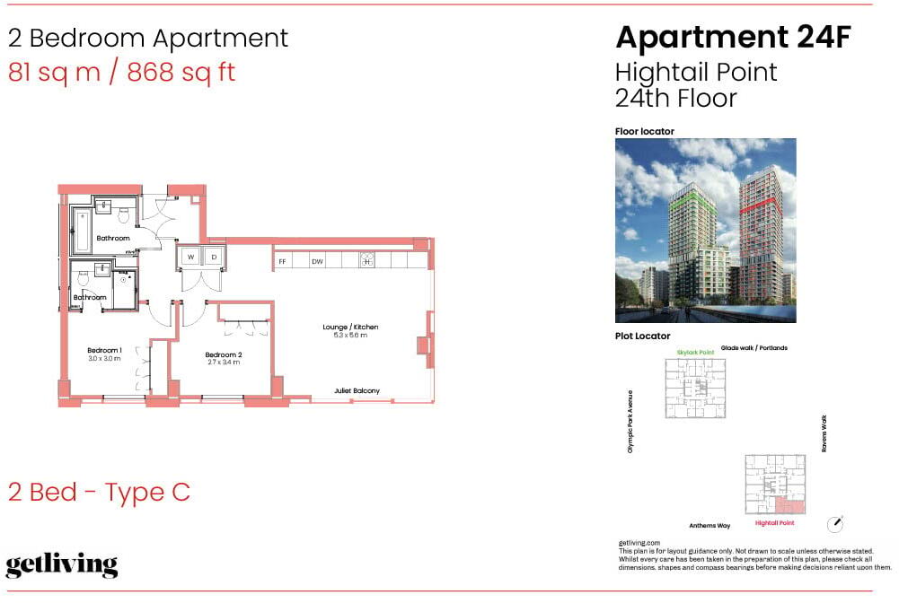 Portlands Place floorplan