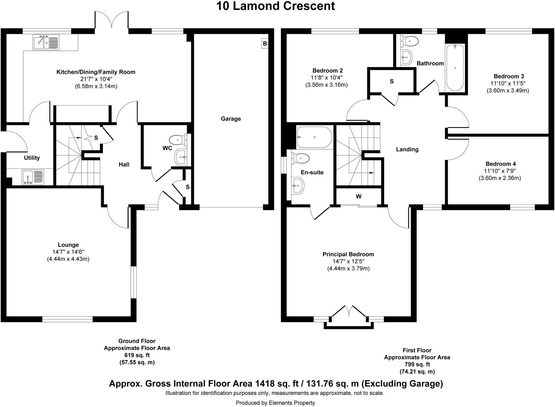 Lamond Crescent, Winchburgh, EH52 floorplan