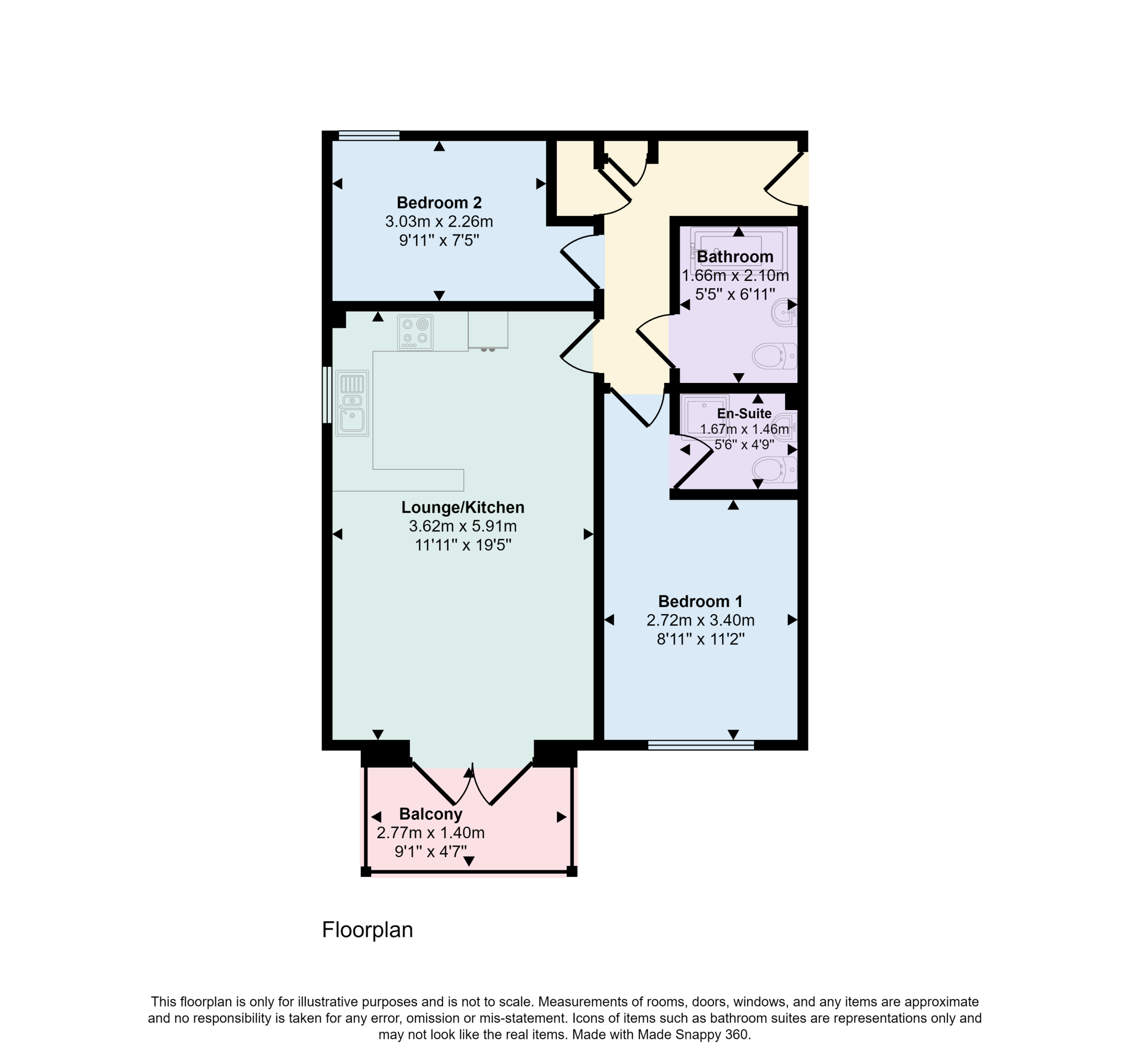 Boscombe Manor floorplan