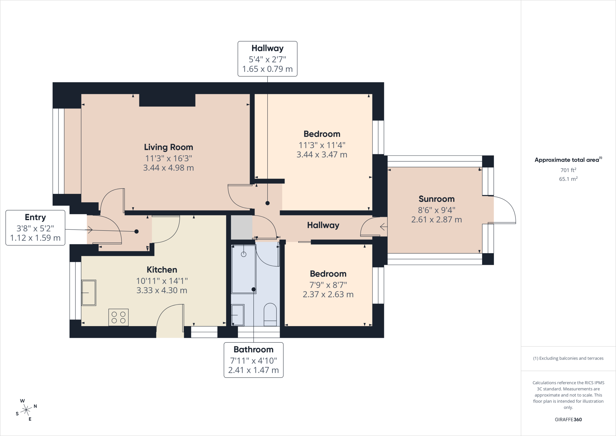 Shuttleworth Lane, Bradford, West Yorkshire, BD8 floorplan
