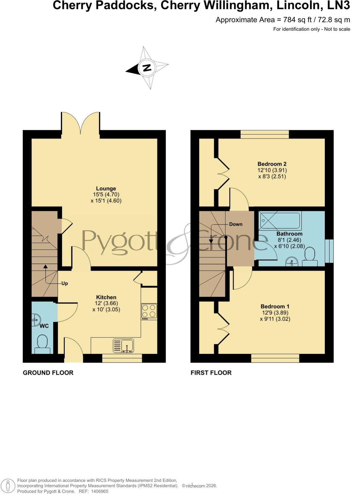Cherry Paddocks, Cherry Willingham, Lincoln, Lincolnshire, LN3 floorplan