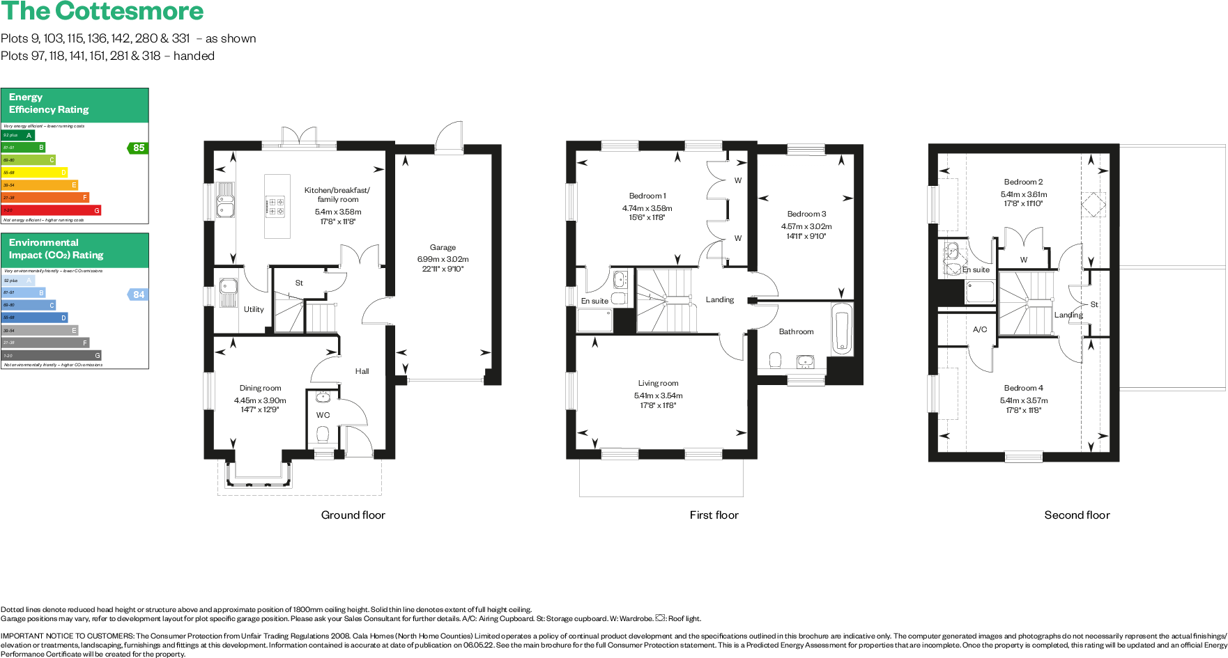 Munro Crescent, Hampton Heights, Peterborough floorplan