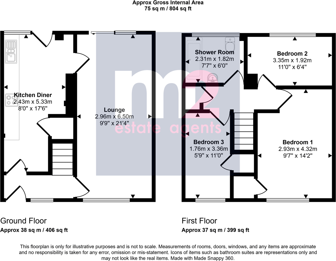 Caerwent Road, Croesyceiliog, Cwmbran, NP44 floorplan