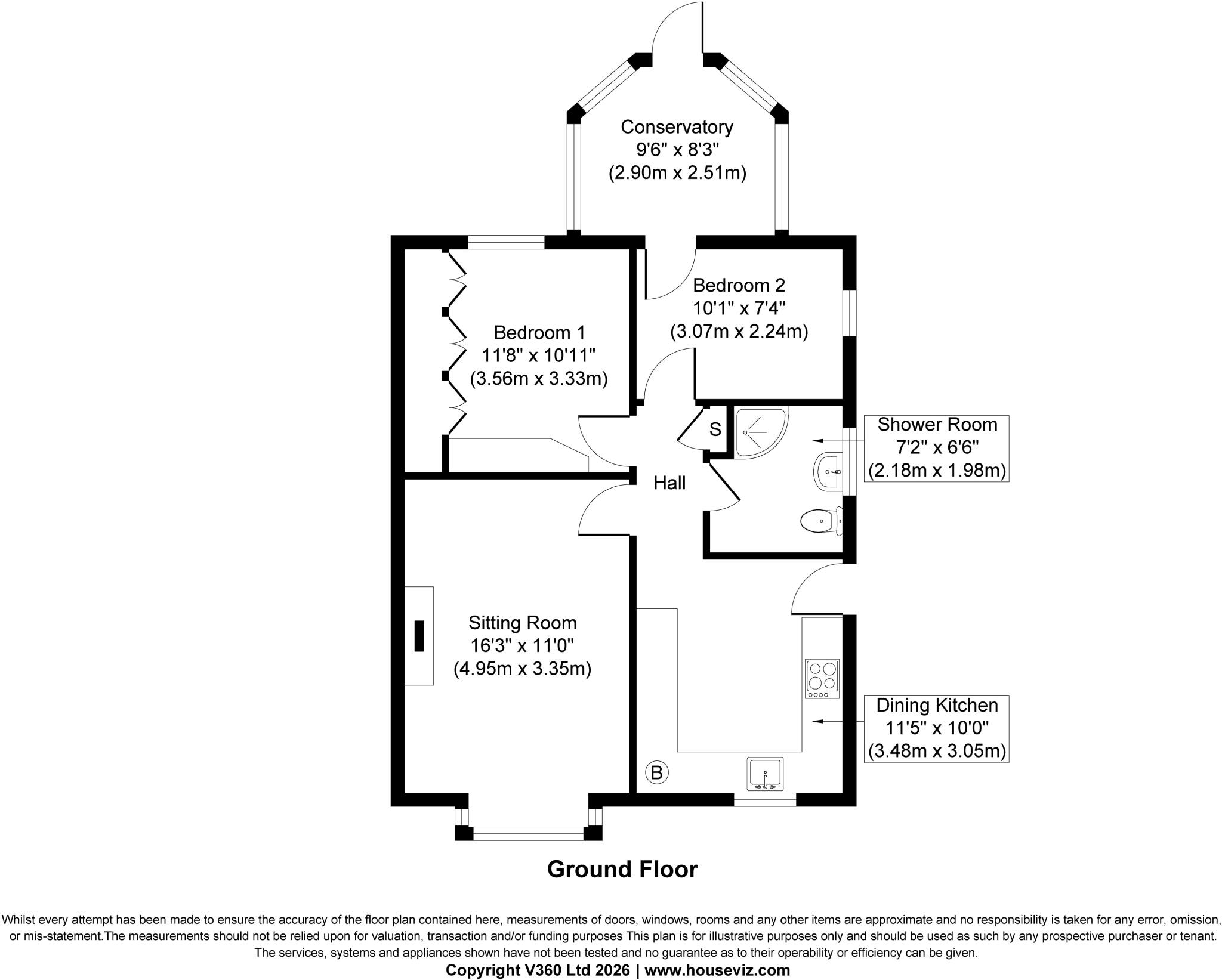 11 Winston Avenue, Cross Hills, BD20 7DL floorplan
