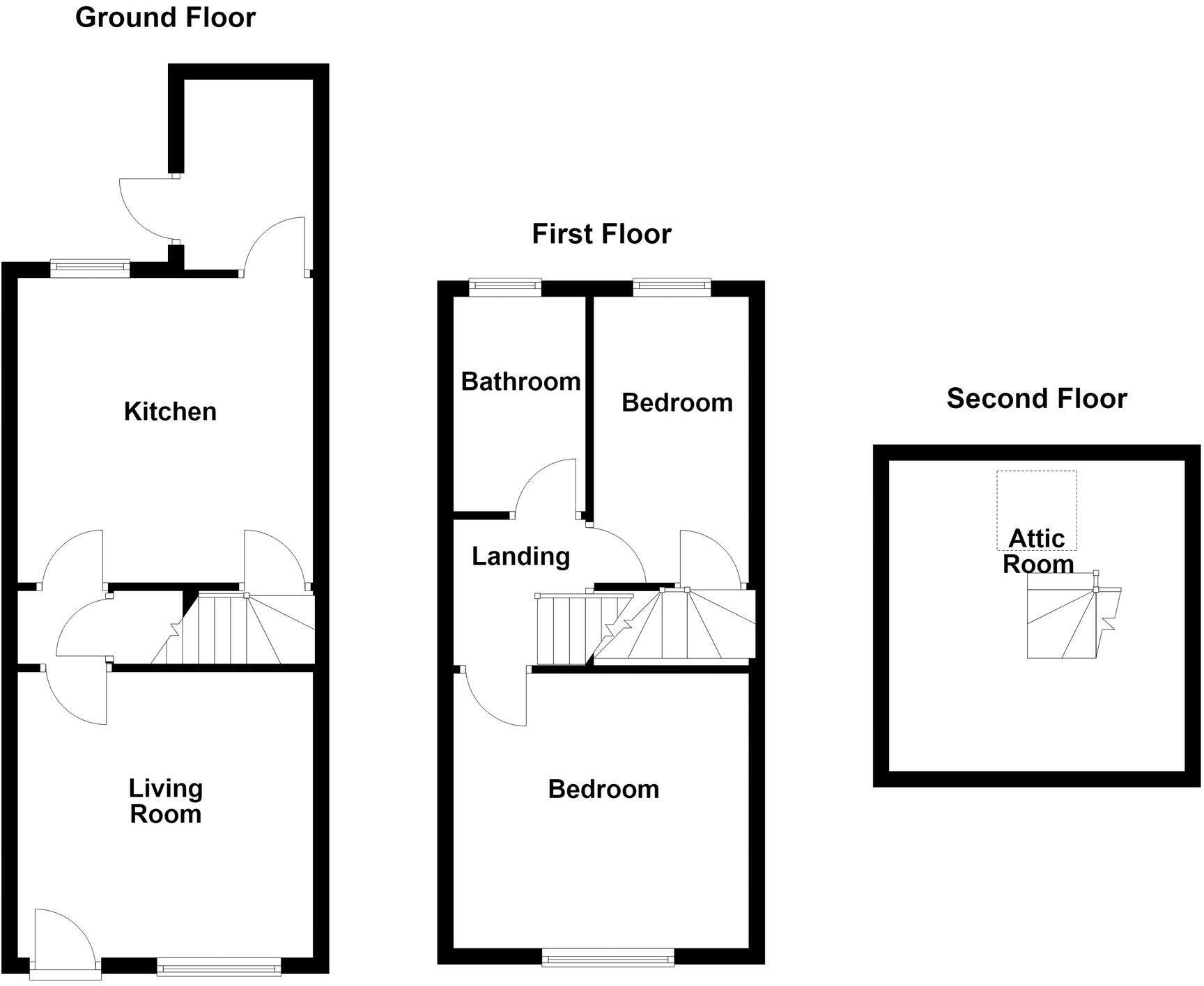 4 Dickenson Terrace, Gainsborough, DN21 1BZ floorplan