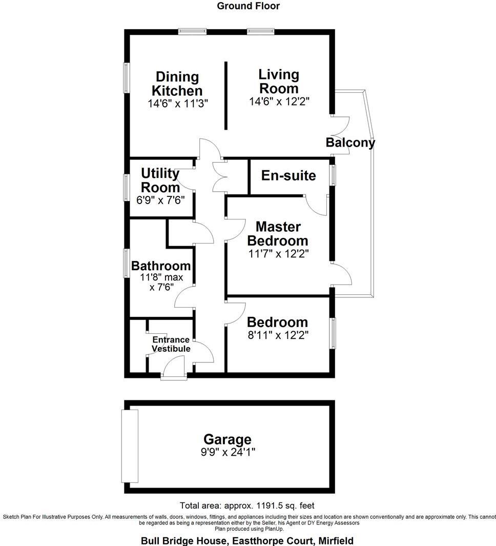 Bull Bridge House, East-Thorpe Court, Mirfield floorplan