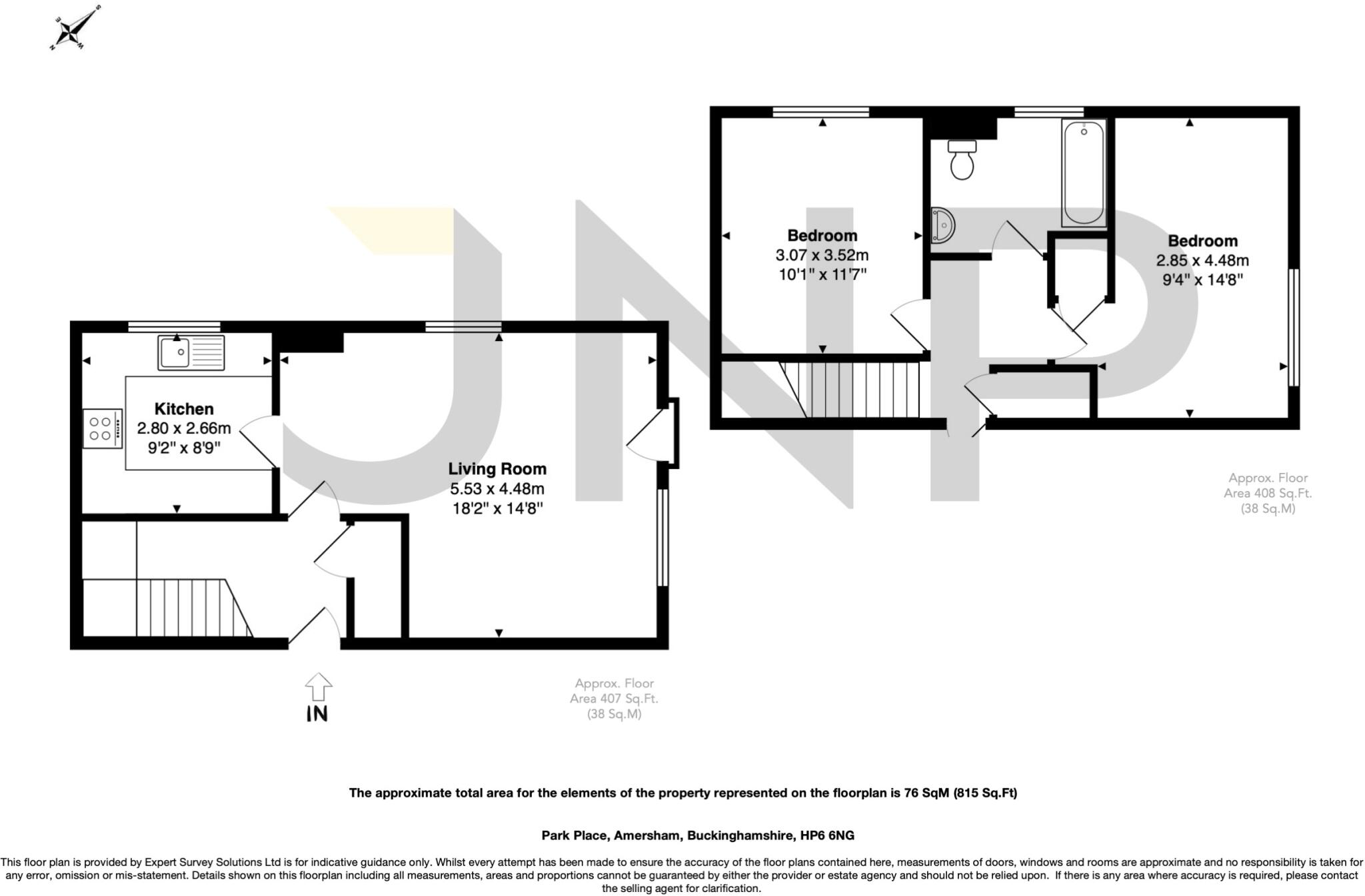 Park Place, Amersham, Buckinghamshire, HP6 floorplan