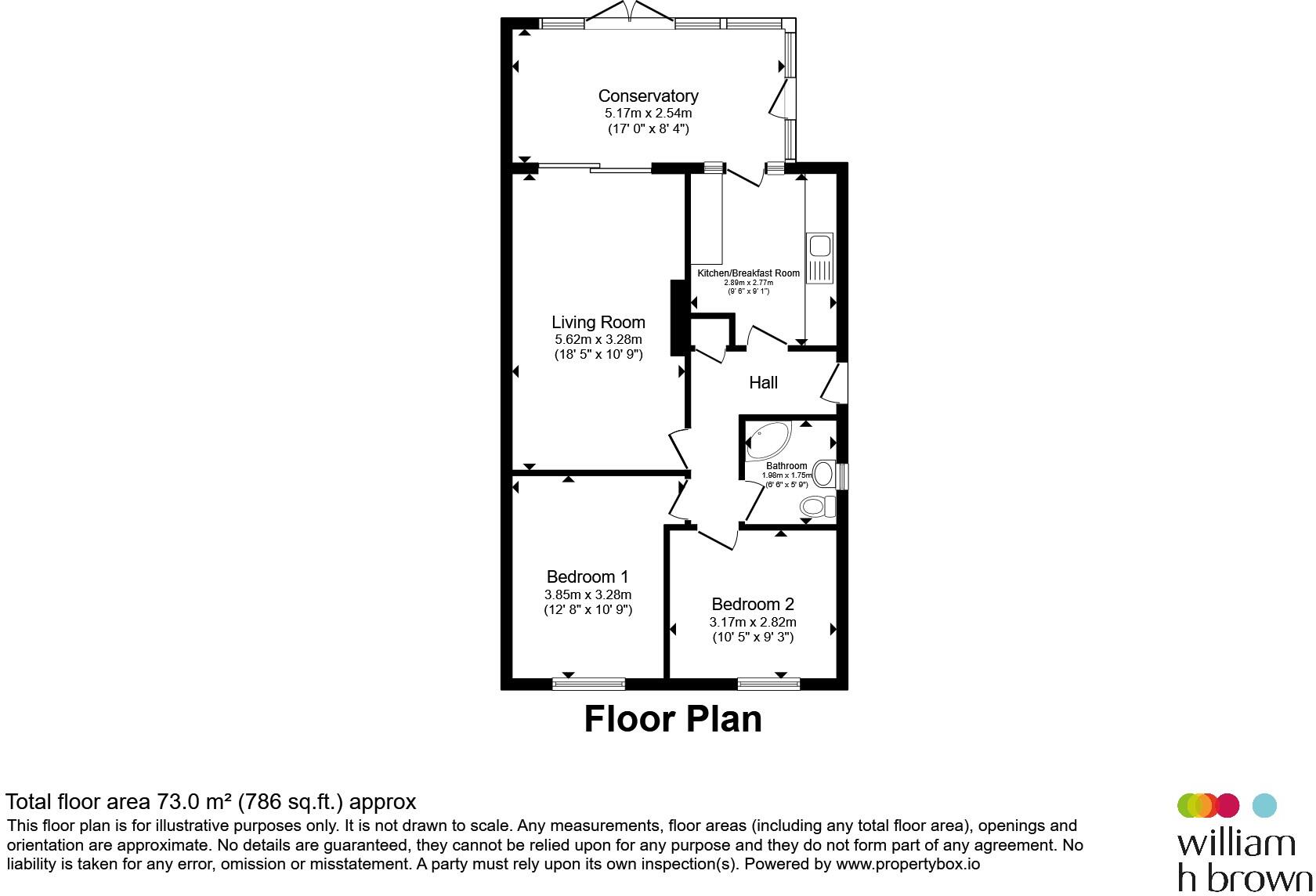 Cats Lane, Sudbury floorplan