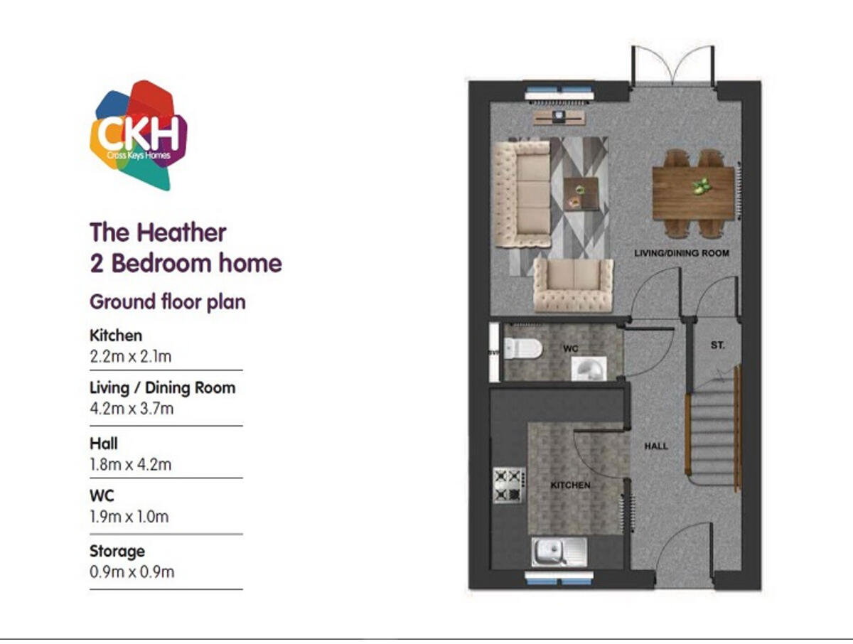 Earsham Grove, Peterborough floorplan