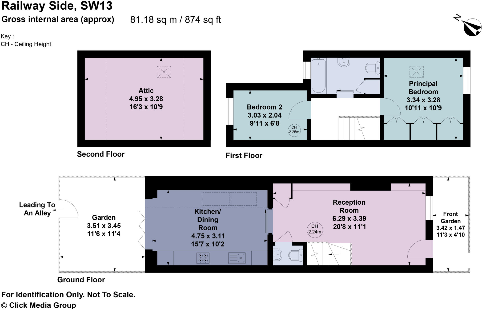 Railway Side, Barnes, London, SW13 floorplan