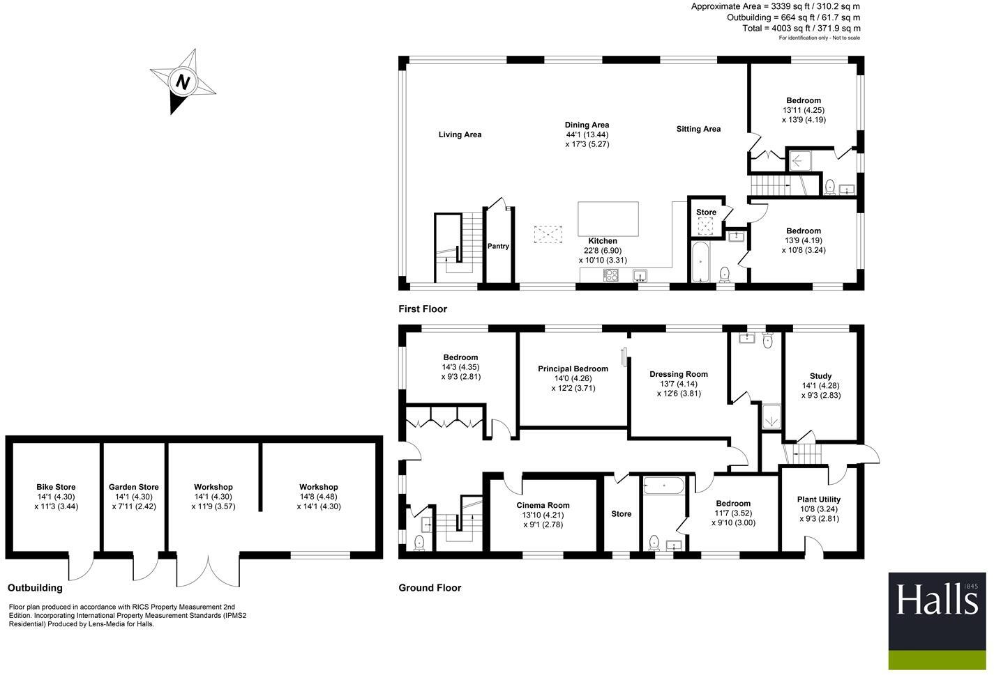 Little Broomcroft, 1 Kenley, Shrewsbury, SY5 6NQ floorplan
