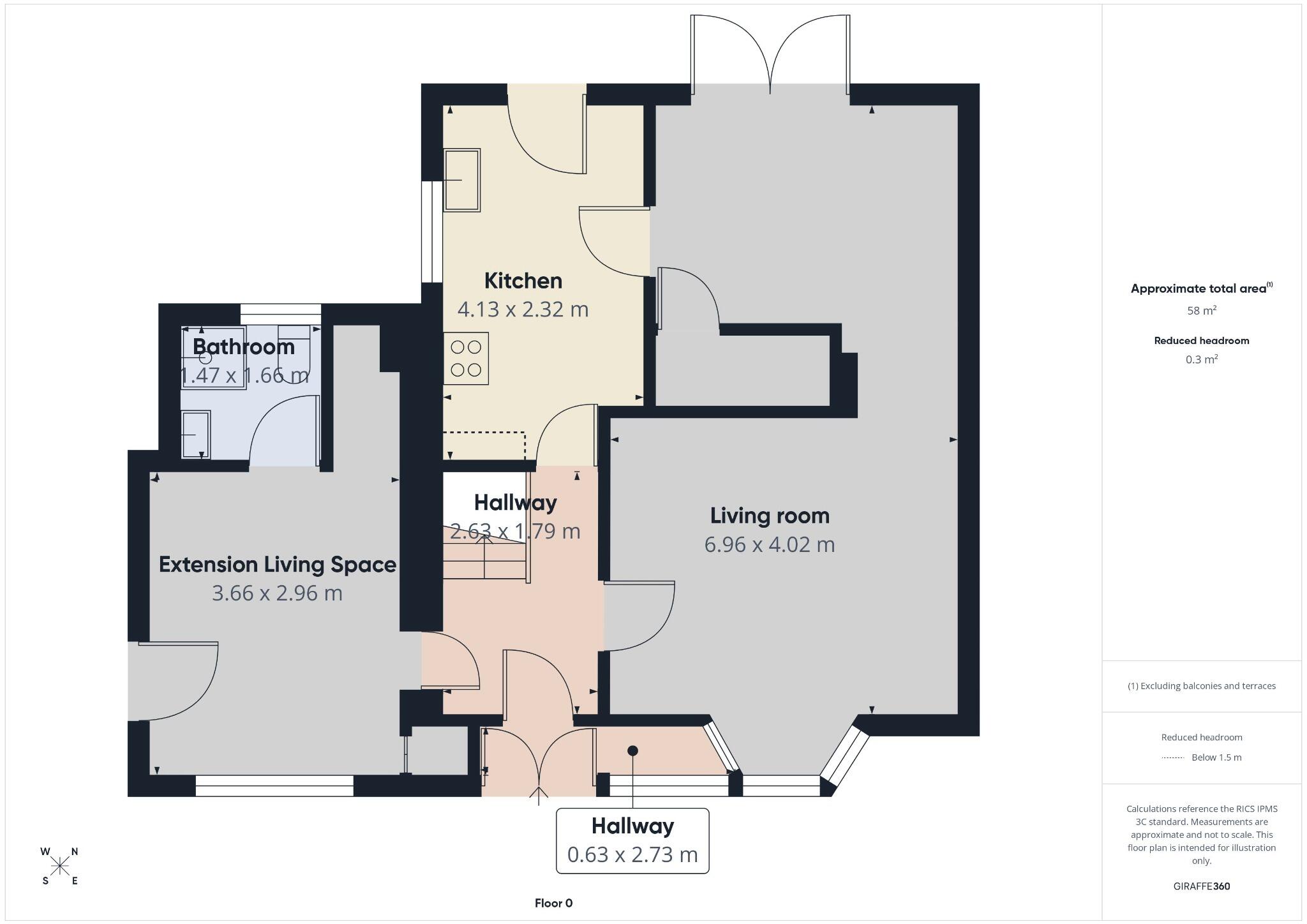 Leaches Lane, Mancot, Deeside, Flintshire, CH5 2EJ floorplan