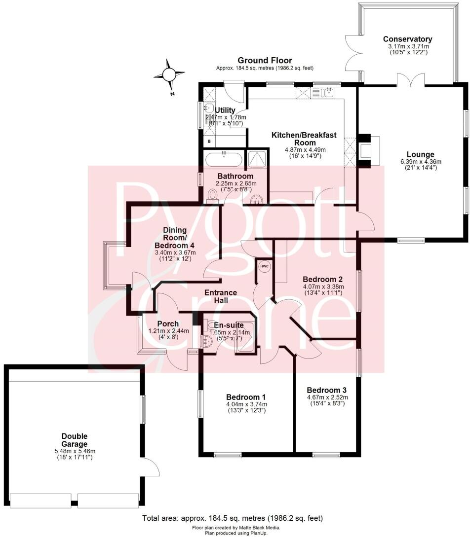 Clough Road, Holbeach Clough , Holbeach, Spalding, Lincolnshire, PE12 floorplan