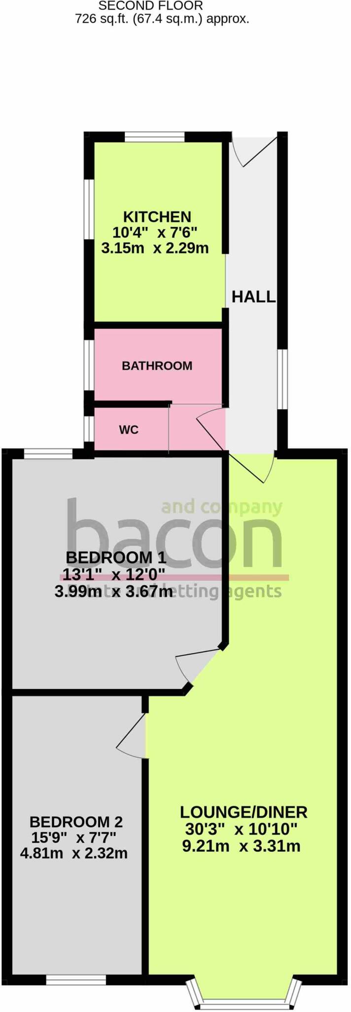 South Street, Lancing, BN15 floorplan