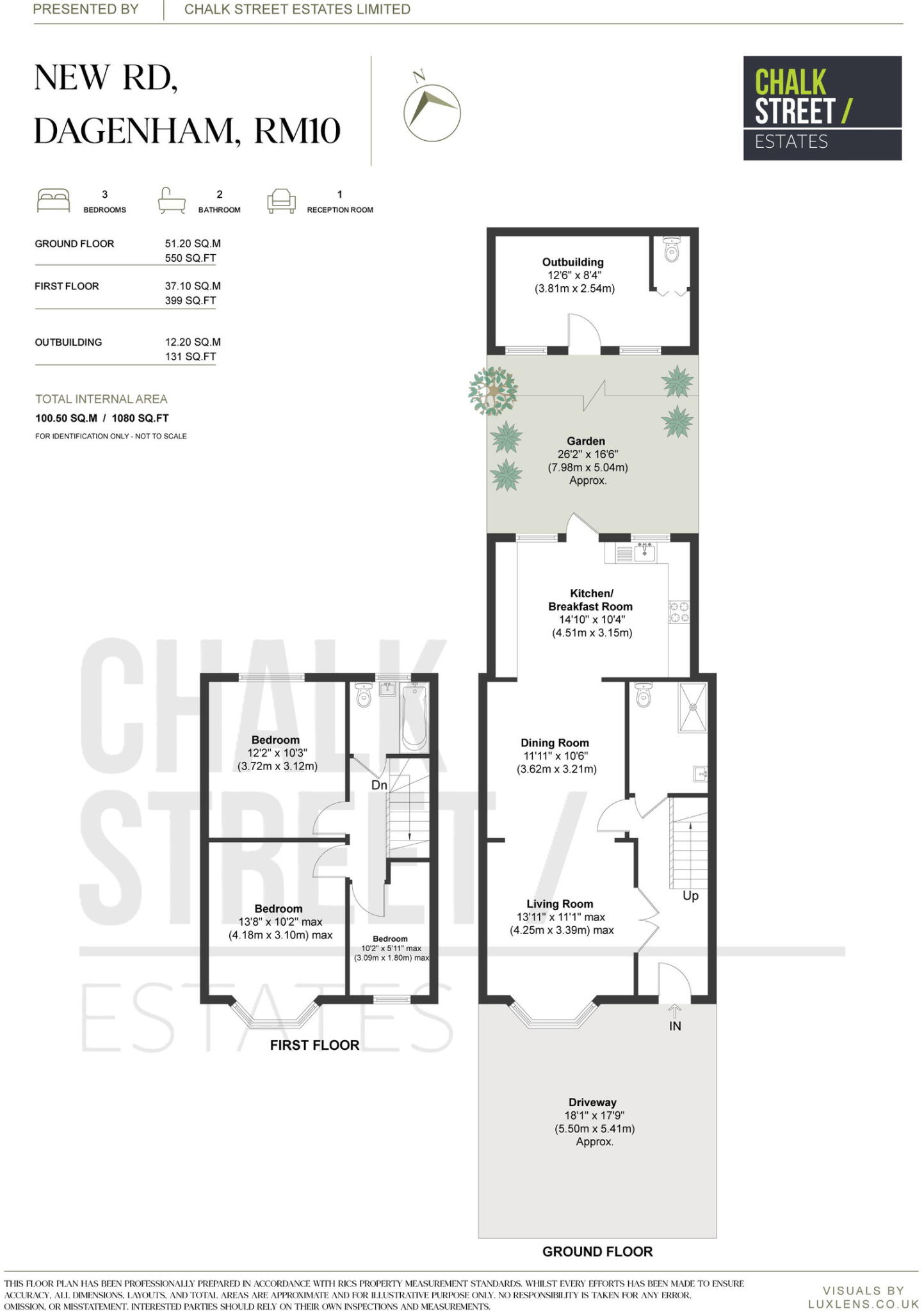New Road, Dagenham, RM10 floorplan