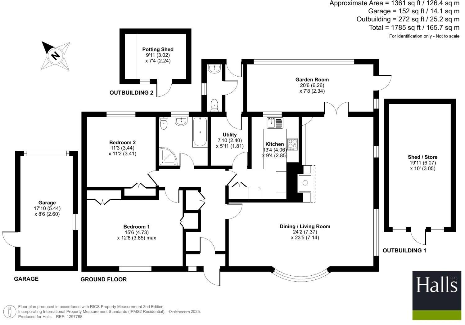 Mountain View, Arddleen, SY22 6PX floorplan