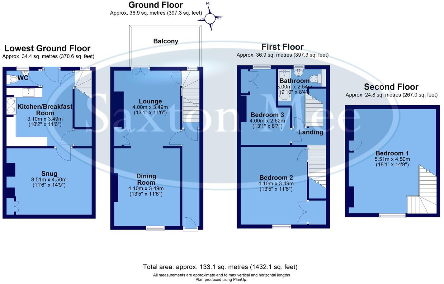 Middlewood Road North, Oughtibridge, Sheffield floorplan
